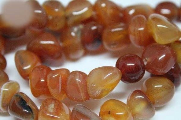 Akik Kahverengi Doğal Tımbıl Taşlar/adet - Resim 4