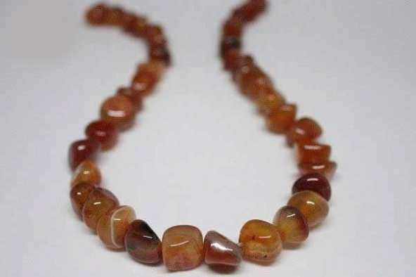 Akik Kahverengi Doğal Tımbıl Taşlar/adet - Resim 5