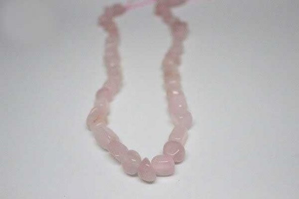 Pembe Kuvars Doğal Tımbıl Taşlar/adet - Resim 5