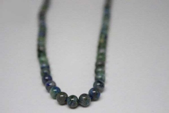 Azurit Taşı 6mm/adet (Boyalıdır) - Resim 6