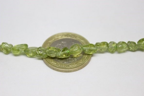 Peridot (Zebercet) Taşı Doğal Taşlar/adet - 3
