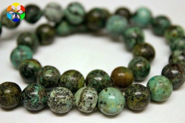 Afrika Turkuazı Taşı Royal Quality 8mm/adet ürün görseli