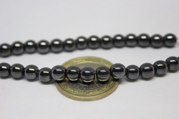 Hematit Taşı Dizi 6mm - Resim 3