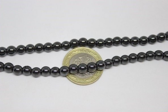 Hematit Taşı Dizi 6mm ürün görseli