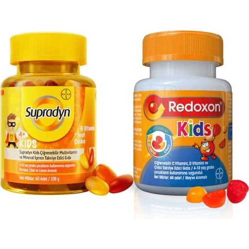 Redoxon Supradyn Kids 60 Tablet + Kids 60 Tablet - 1
