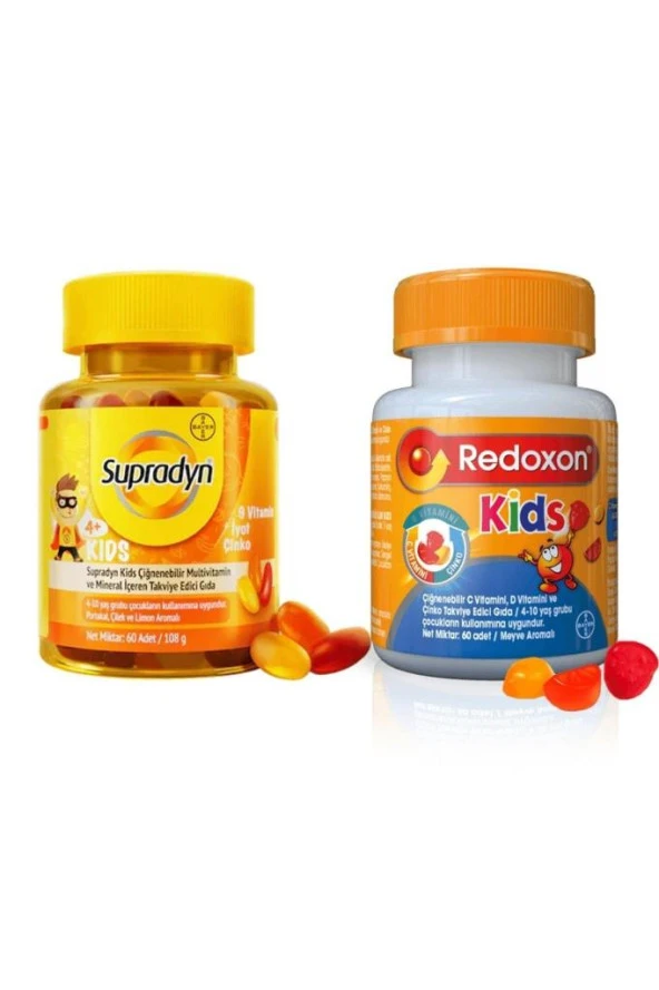 Redoxon Supradyn Kids 60 Tablet + Kids 60 Tablet - 6