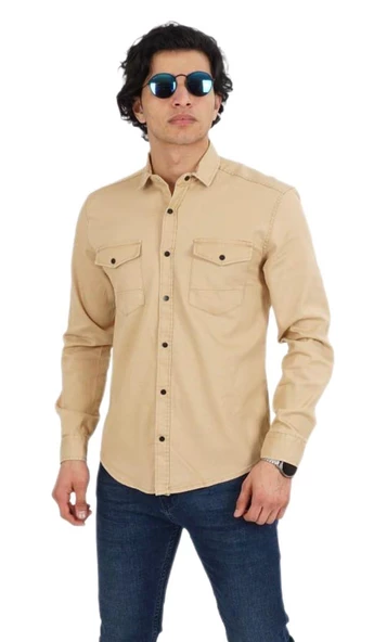 Erkek Spor Gömlek Silim Fit 9821 BGL-ST02720 ürün görseli