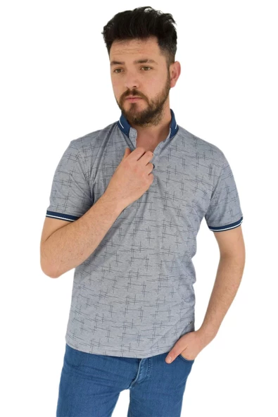 Erkek Polo Yaka Tişört R4130 BGL-ST02782 ürün görseli