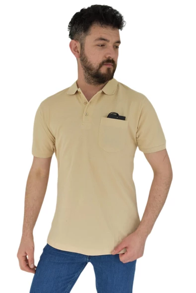 Erkek Polo Yaka Cepli Tişört 2351 BGL-ST02816 - 5