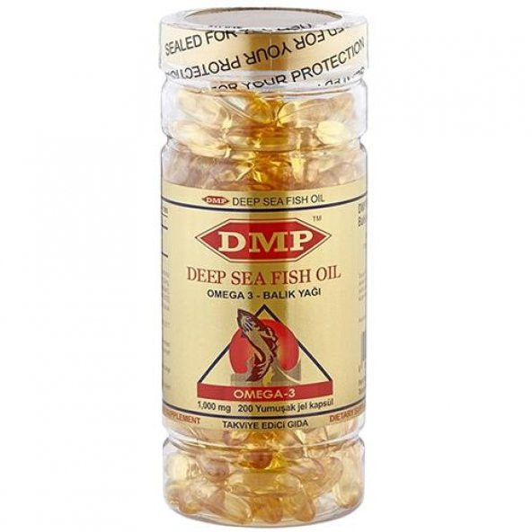 Dmp Omega 3 1000 Mg 200 Softgel