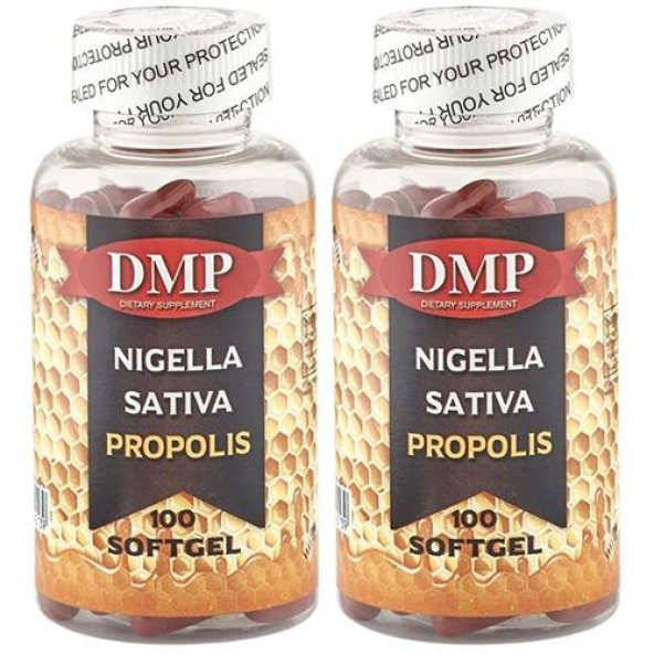 Dmp Çörek Otu Yağı Propolis 2x100 Softgel Nigella Sativa