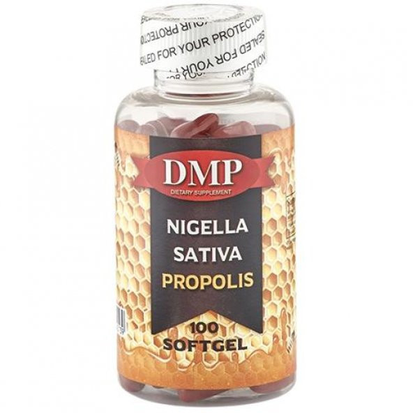 Dmp Çörek Otu Yağı Propolis 100 Softgel Nigella Sativa