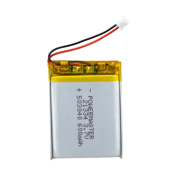 Powermaster 503040 3.7 Volt 600 Mah Lityum Polimer Pili Soketli-77385
