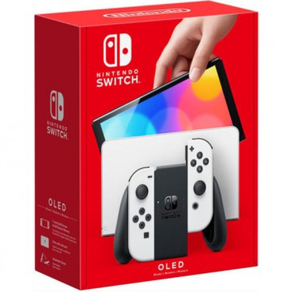 Nintendo Switch OLED Beyaz Oyun Konsolu