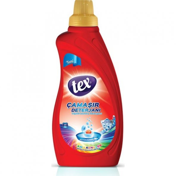 Tex Sıvı Çamaşır Deterjanı Color 1 Lt 16 Yıkama