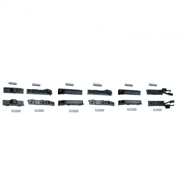 Nissan Qashqai için Sunroof Perde Tamir Takımı 24 lü Set - 3