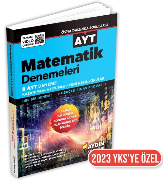 Aydın Ayt Matematik 8 Özel Deneme 2024