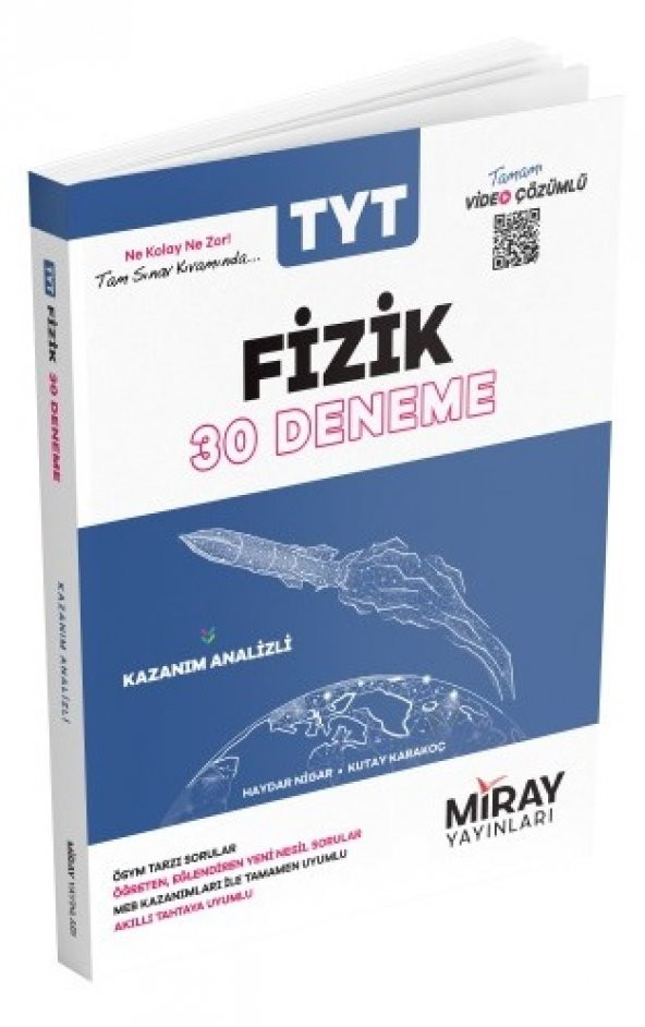 Miray Tyt Fizik 30 Deneme 2023