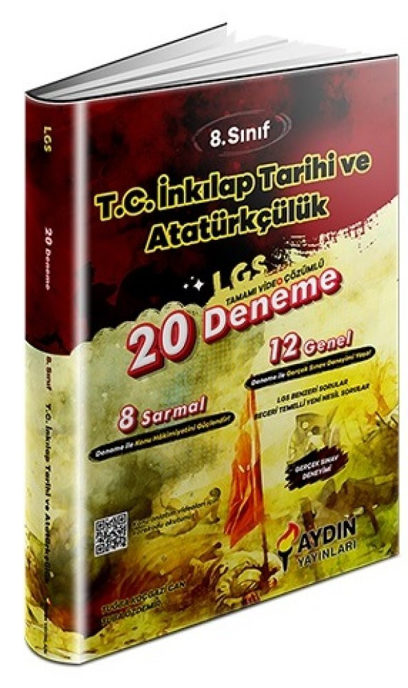 Aydın 8. Sınıf İnkılap Tarihi 20 Deneme 2023