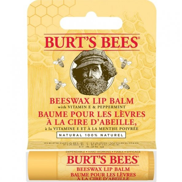 Burts Bees Beeswax Dudak Bakım Kremi Blister Ambalaj -  Beeswax Lip Balm Blister 4,25 g