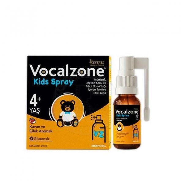 Vocalzone Kids (Çocuk) Spray 20 ml