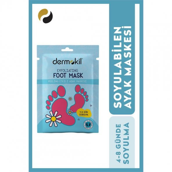 Dermokil Peeling Etkili ( Soyulabilir ) Ayak Maskesi 30 Ml