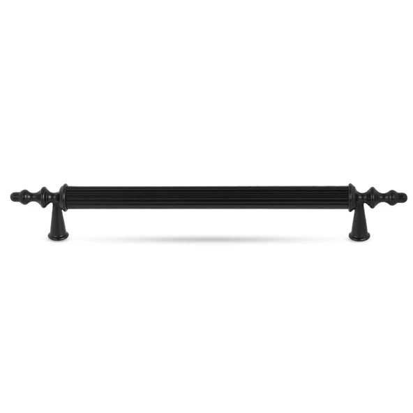 Polavit 128 Mm (SERT PLASTİK) Siyah Mobilya Çekmece Mutfak Dolap Dolabı Kulpu Kulbu Kulpları 5 Adet - 6