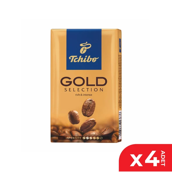 Tchibo Gold Selection 250 gr 4'lü Paket Filtre Kahve