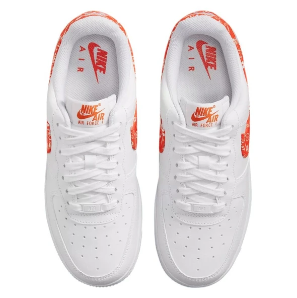 Nike Air Force 1 '07 Low DJ9942 102 Orange Paisley Sneaker Günlük Spor Ayakkabı - 6