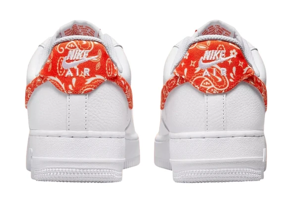 Nike Air Force 1 '07 Low DJ9942 102 Orange Paisley Sneaker Günlük Spor Ayakkabı - 7