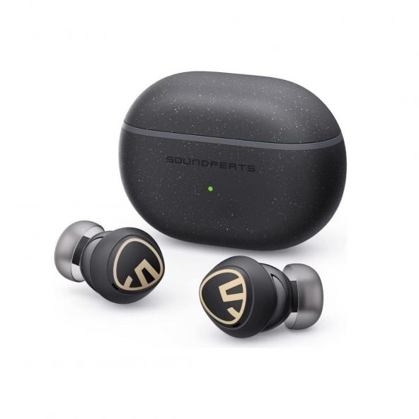 Soundpeats Mini Pro HS ANC Bluetooth 5.2 Hi-Res Kulak İçi Kulaklık Siyah - 1