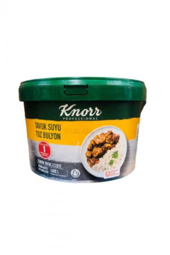 Knorr Tavuk Suyu Toz Bulyon 7 Kg