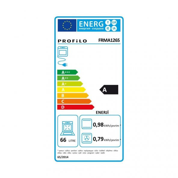 PROFİLO FRMA126S SİYAH ANKASTRE FIRIN - 4
