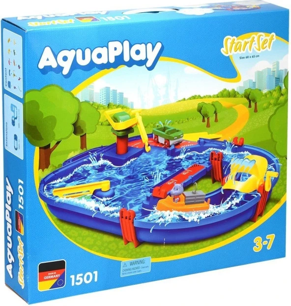 Adore Oyuncak DAQ01504 Aquaplay Rampalı Su Seti