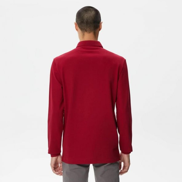 Lacoste Erkek Polo Yaka Sweatshirt - 5
