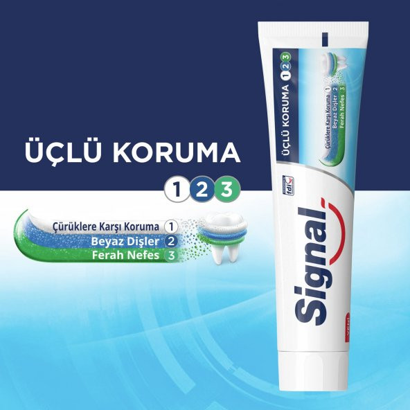 Signal Diş Macunu Üçlü Koruma 120 Ml - 6