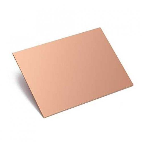 5x10cm Deliksiz Tek Yüzlü Normal Bakır Plaket - Resim 2