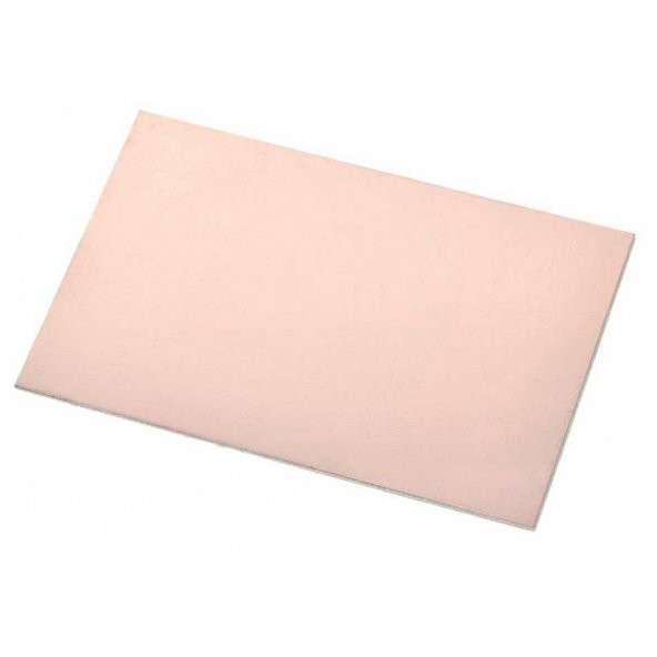 5x10cm Deliksiz Tek Yüzlü Normal Bakır Plaket - Resim 3