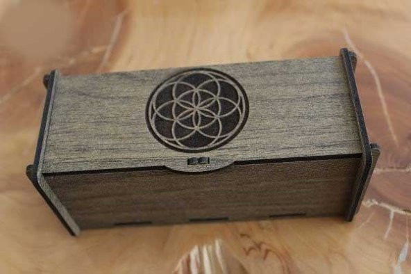 Değerli Taş - Pandül & Takı Saklama Kutusu Kalem Boy Yaşam Tohumu3