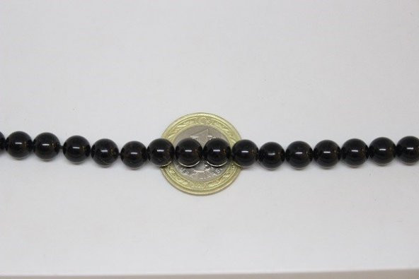 Turmalin Taşı 8mm/adet - Resim 4