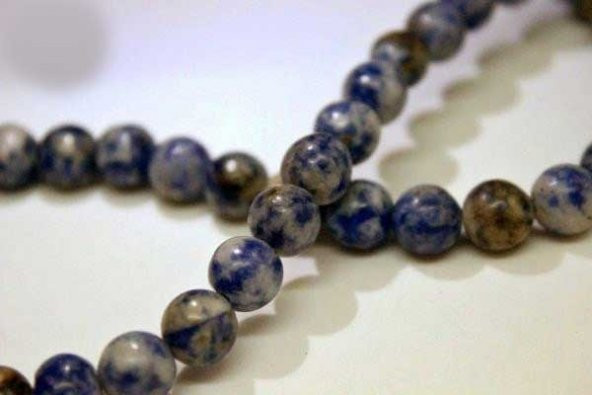 Sodalit Taşı 8mmadet - Resim 2