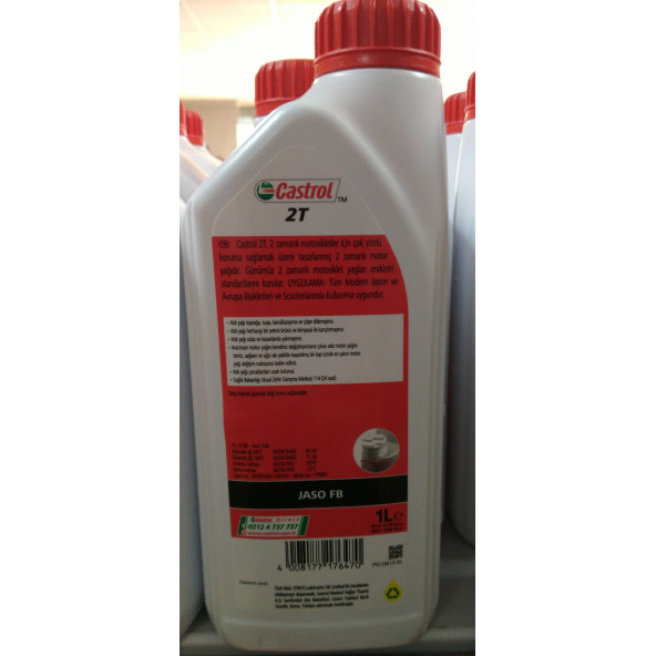 CASTROL 2T 1 LT (2023 ÜRETİM) - 2
