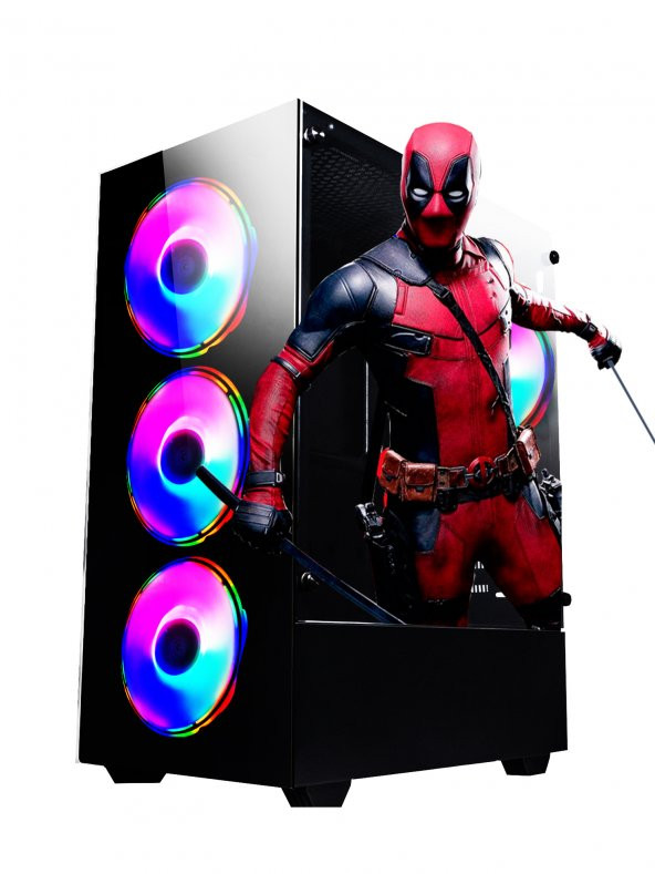 GAMELOAD GL136 İ3 10100F 16GB RAM 512GB SSD GTX1050Tİ/4GB OYUNCU BİLGİSAYARI - 2