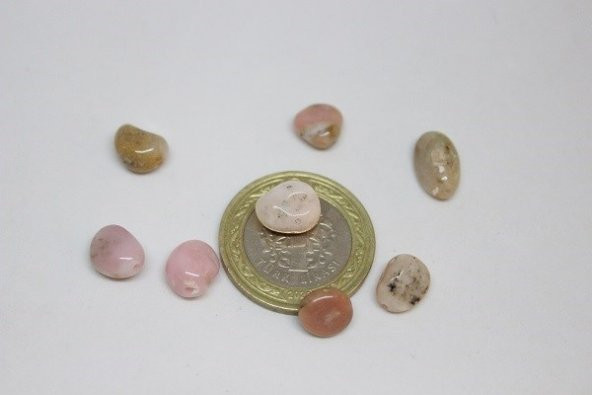 Pembe Opal Doğal Taş/adet - 2