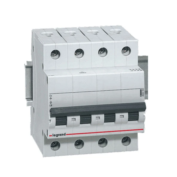 Legrand Trifaze Nötr Kesmeli 4x6A C Tipi Otomatik Sigorta 6kA 403702