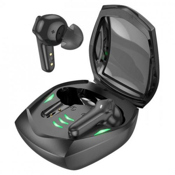 Polham BT5.3V Oyun Modlu Ses Gecikmesiz Mikrofonlu Bluetooth Kulaklık, Uzun Şarjlı, Gaming Kulaklık