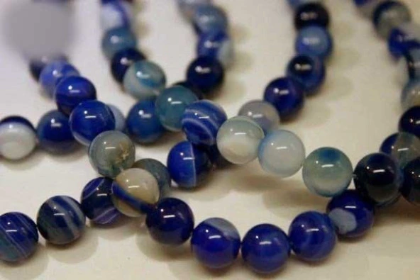 Akik Taşı 8mm/10adet (4001) ürün görseli