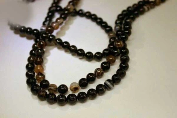 Akik Taşı 8mm/10adet (4102) ürün görseli 1