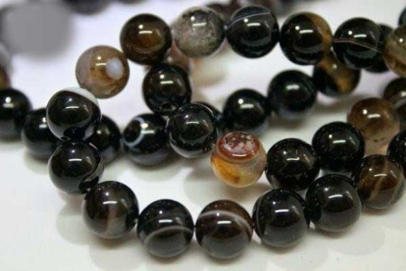 Akik Taşı 8mm/adet (3605) ürün görseli