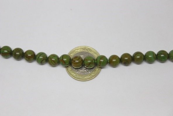 Afrika Turkuazı Taşı 8mmadet - Resim 4